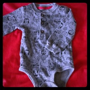 Long Sleeve Boys Onesie